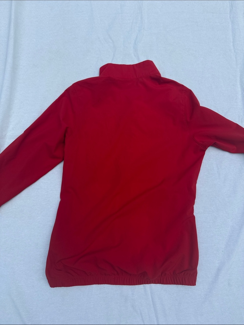 adidas Red Zip-Up Track Jacket - Picture 6 of 6